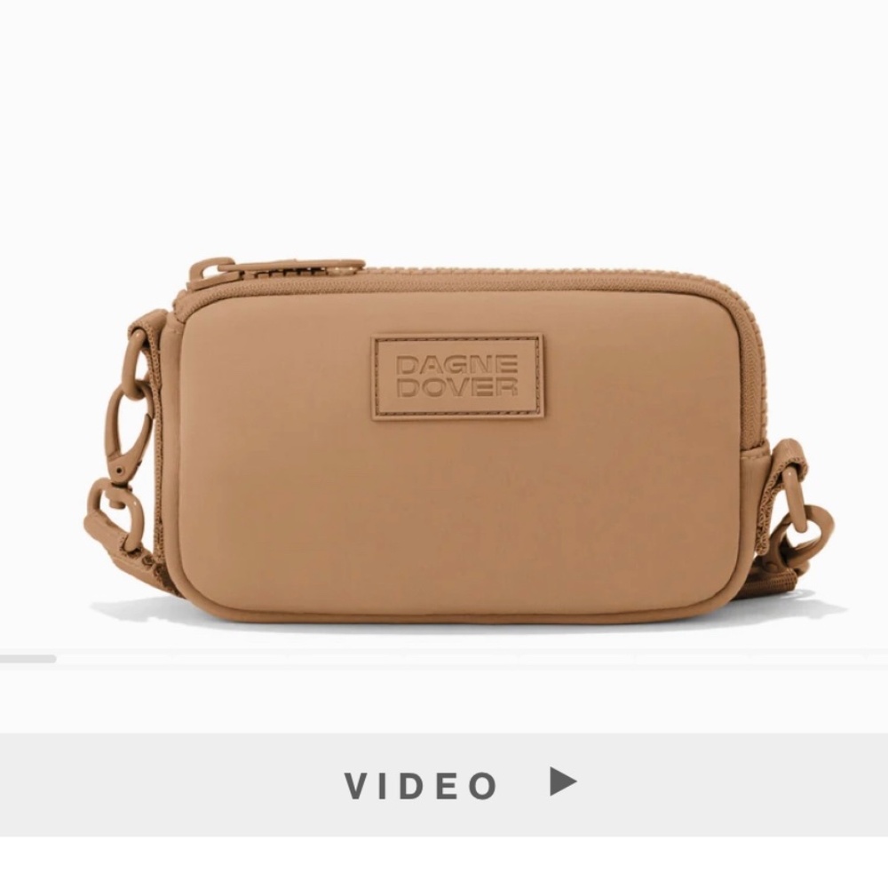 Dagne Dover Mara Phone Sling Camel